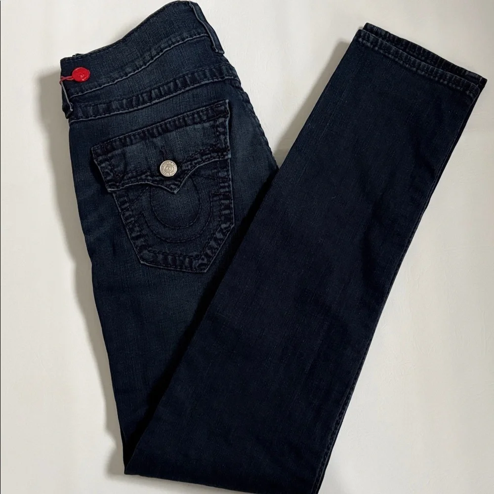 True Religion Men’s Jeans Flap Big T Geno Relaxed Slim Jeans New size 28